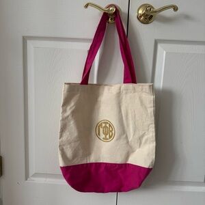 Gamma phi beta canvas tote bag